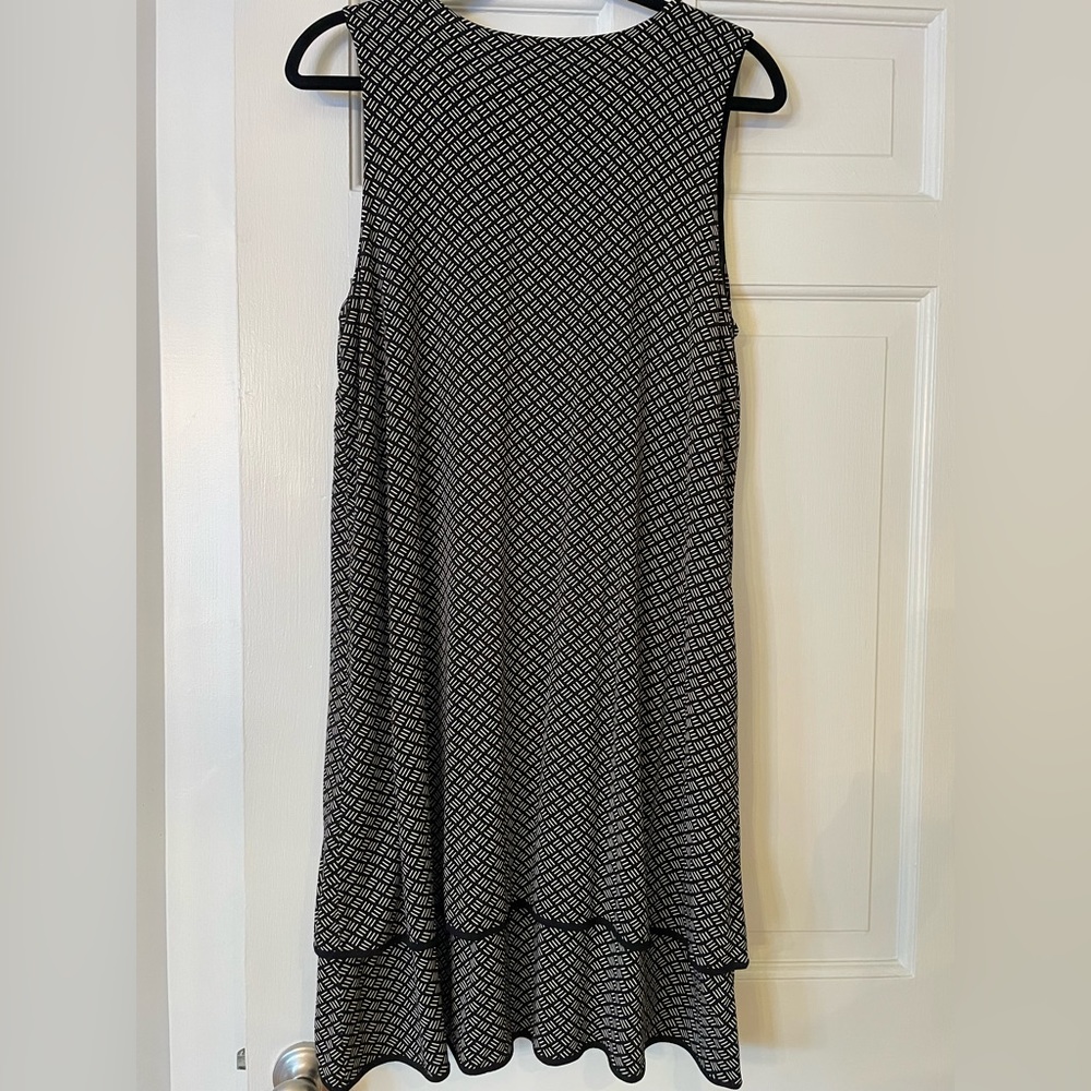 JJill summer dress, slightly longer in back.